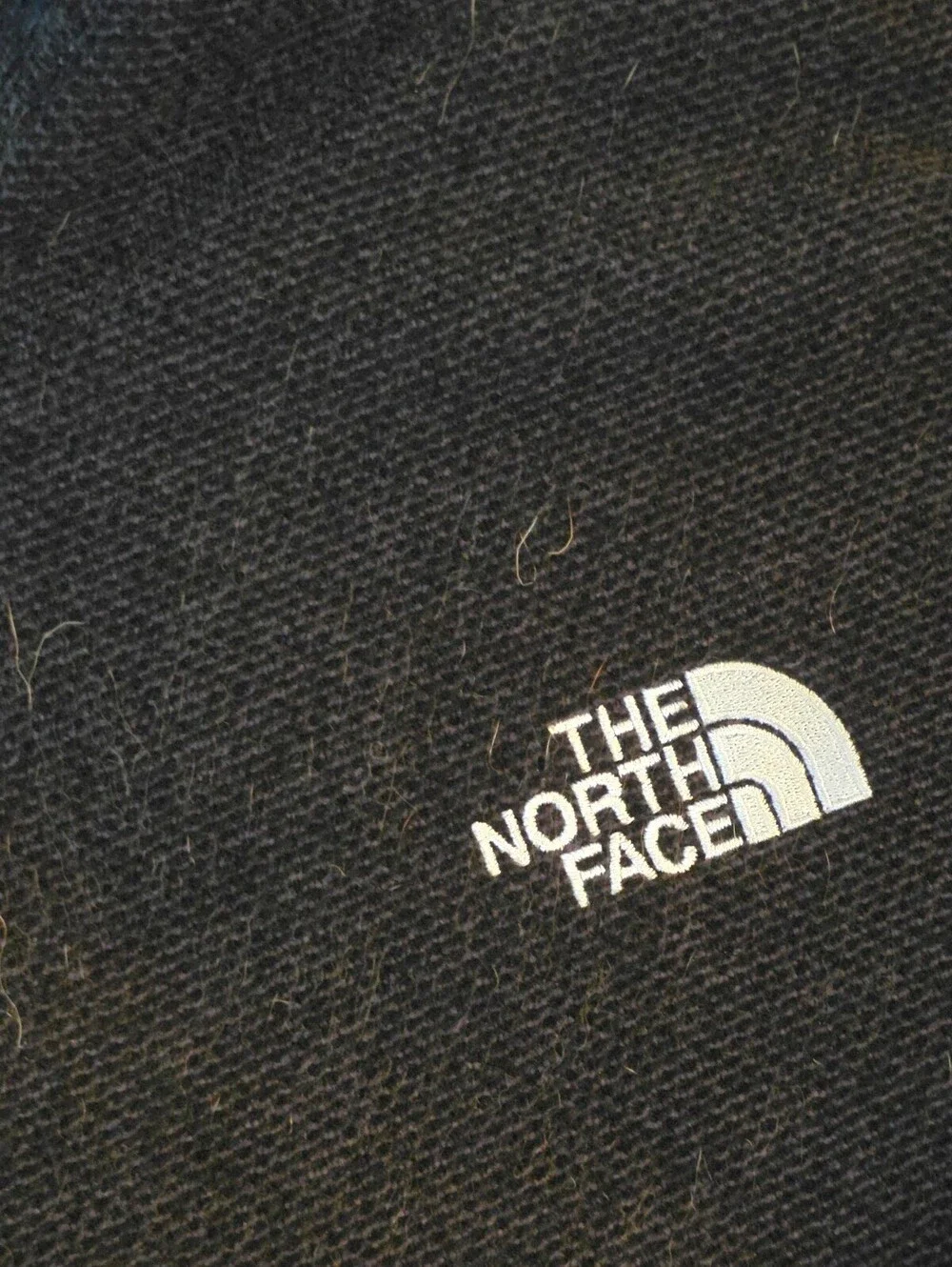 The North Face XL Black 1/4 Zip Fleece Pullover Jacket Men's Outdoor Hiking Logo